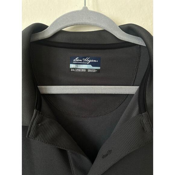 Ben Hogan Performance Short Sleeve Golf Polo Shirt Men’s 2XL Gray - Picture 3 of 4